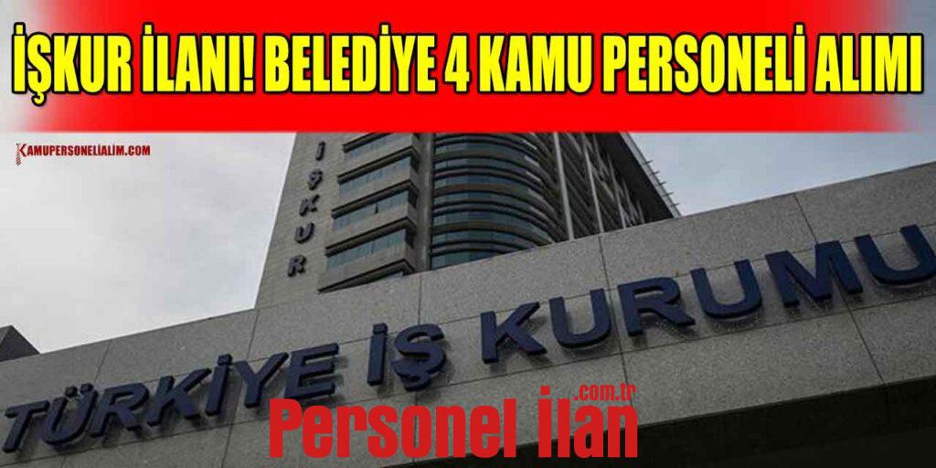 İŞKUR İş İlanları Atabey Belediyesi Veri Girişi Elemanı Ve Kamu İşçisi Alacak