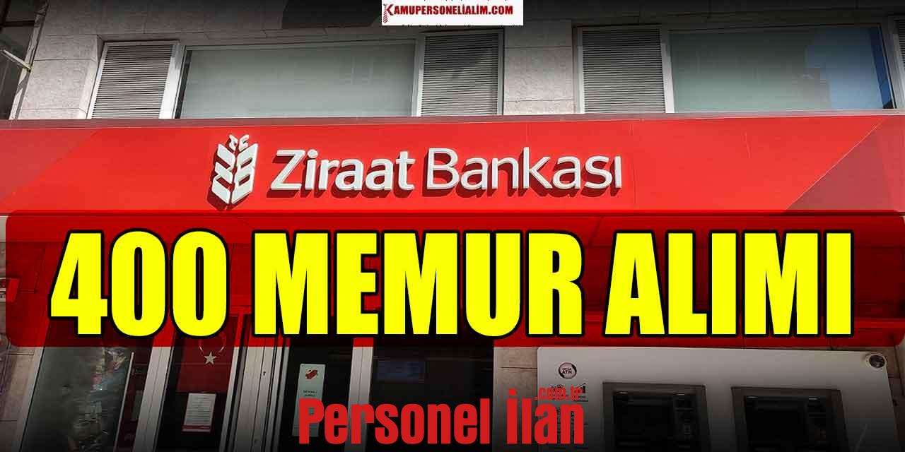Ziraat Bankası 81 İL 400 Memur Ve Servis Görevlisi Alımı Başvuru Ekranı