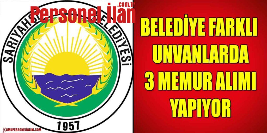 Sarıyahşi Belediyesi 3 Bilgisayar İşletmeni Memur Ve Tekniker Alımı