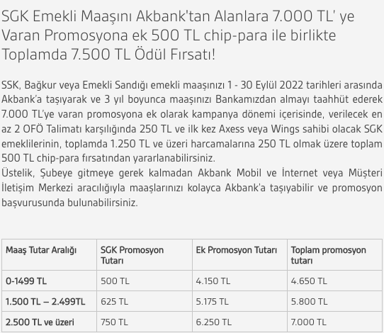 Akbank Ekim ayı promosyon rakamları artacak mı, sabit mi kalacak?