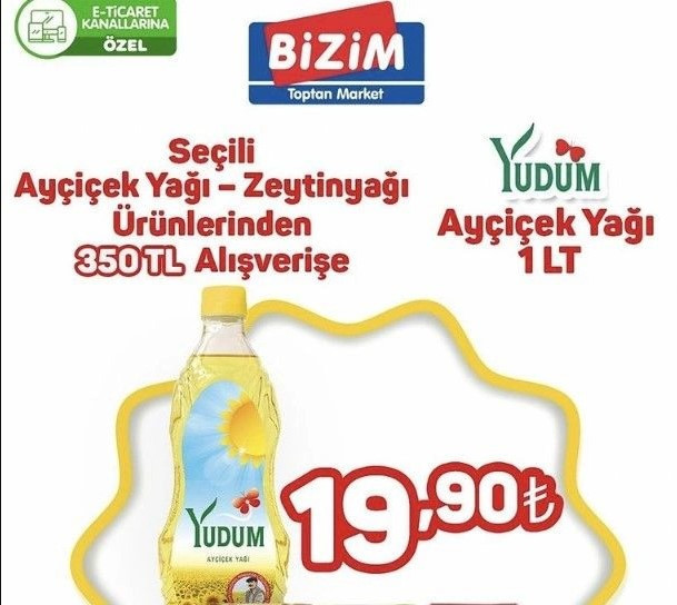 Aylardır böyle büyük indirim görülmemişti! 1 litre ayçiçek yağı 19,90 TL'den satılıyor işte o market