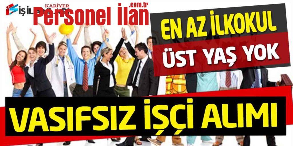 İki Kamu Kurumu En Az İlkokul Vasıfsız Beden İşçisi Alımı İŞKUR 2022