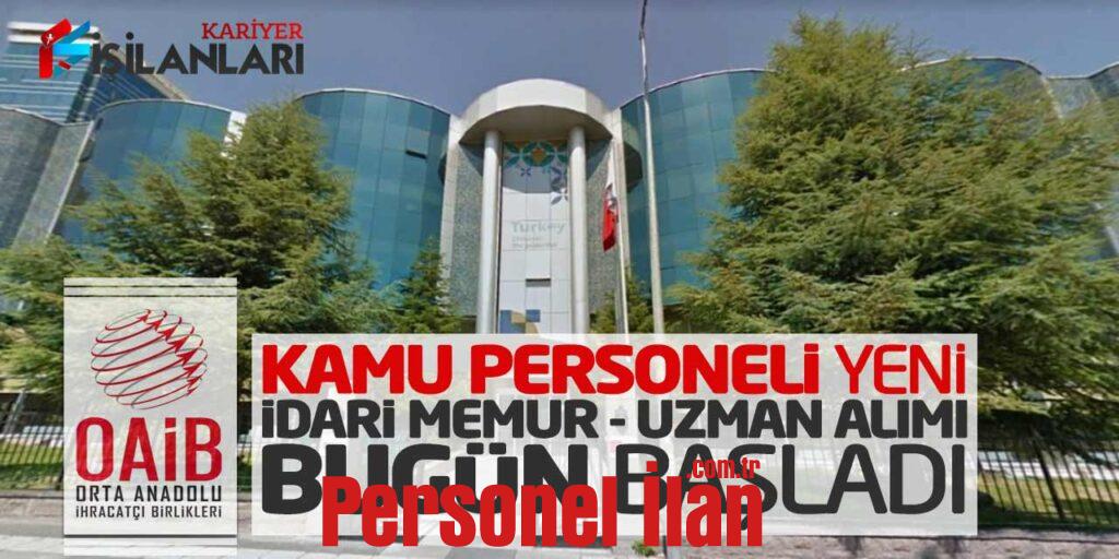 Kamu Personeli Yeni İdari Memur ve Uzman Alımı Bugün Başladı
