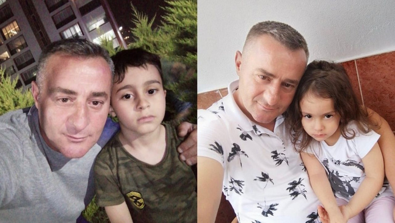 Mersinde gerçekleşen bombalı saldırıda şehit olan Sedat Gezer'in çocuklarıyla fotoğrafı yürek burktu!