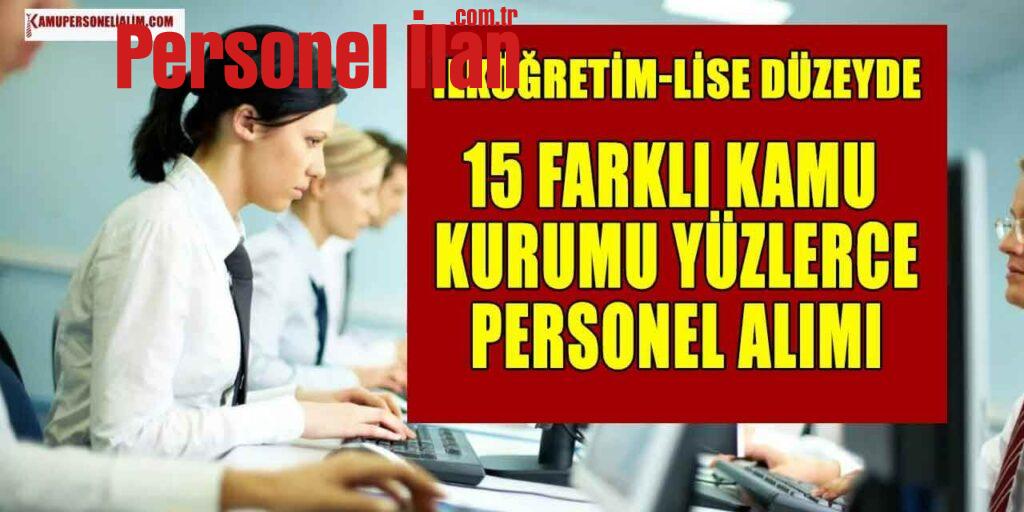 15 Farklı Belediye Yüzlerce Personel Alımı Başvuru Kılavuzları