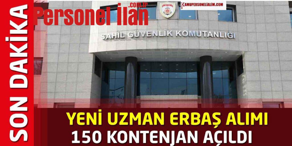 Sahil Güvenlik 150 Yeni Uzman Erbaş Alımı Kılavuzu