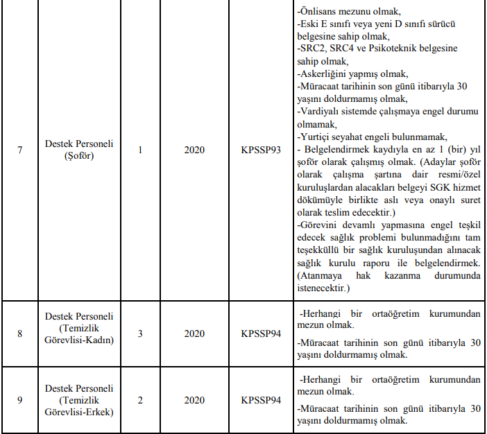 Türk Alman Üniversitesine Lise, Ön Lisans ve Lisans alanlarında 15 sözleşmeli kamu personeli alımı - Resim : 4