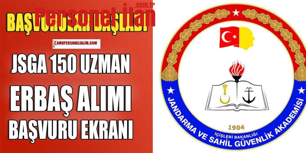 JSGA 150 Uzman Erbaş Alımı Başvuru Ekranı Açıldı! Hemen Tıkla-Başvur