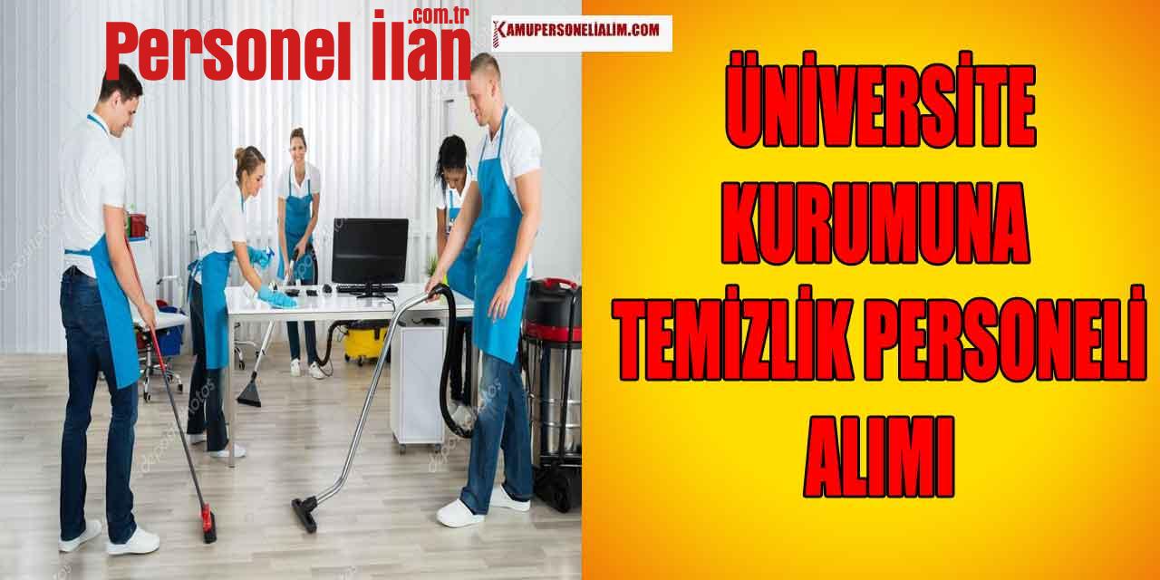 TMY Kayseri Üniversitesi Kamu İşçi Alımı İşkur İlanları