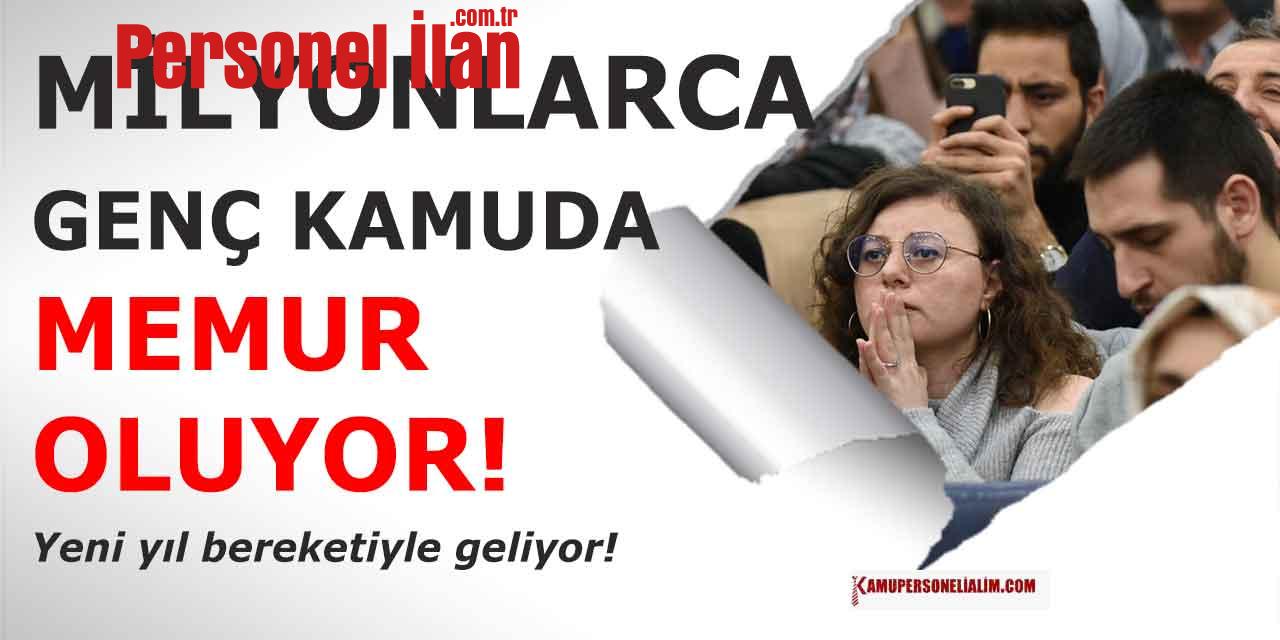 Yeni Yılda Gençlere Binlerce İş İmkanı! 890 Bin Kamuya Memur Alımı Yapılacak