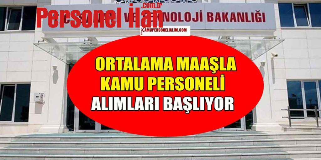 Sanayi Teknoloji Bakanlığı Memur Alımı İlanı 14 Kasım- Tıkla Başvur!