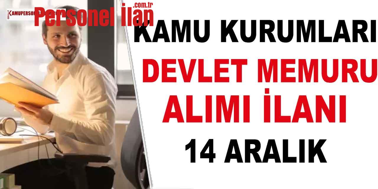 Devlet Dairesi En Düşük Şartlarda Güncel Kamu Memur Alımı
