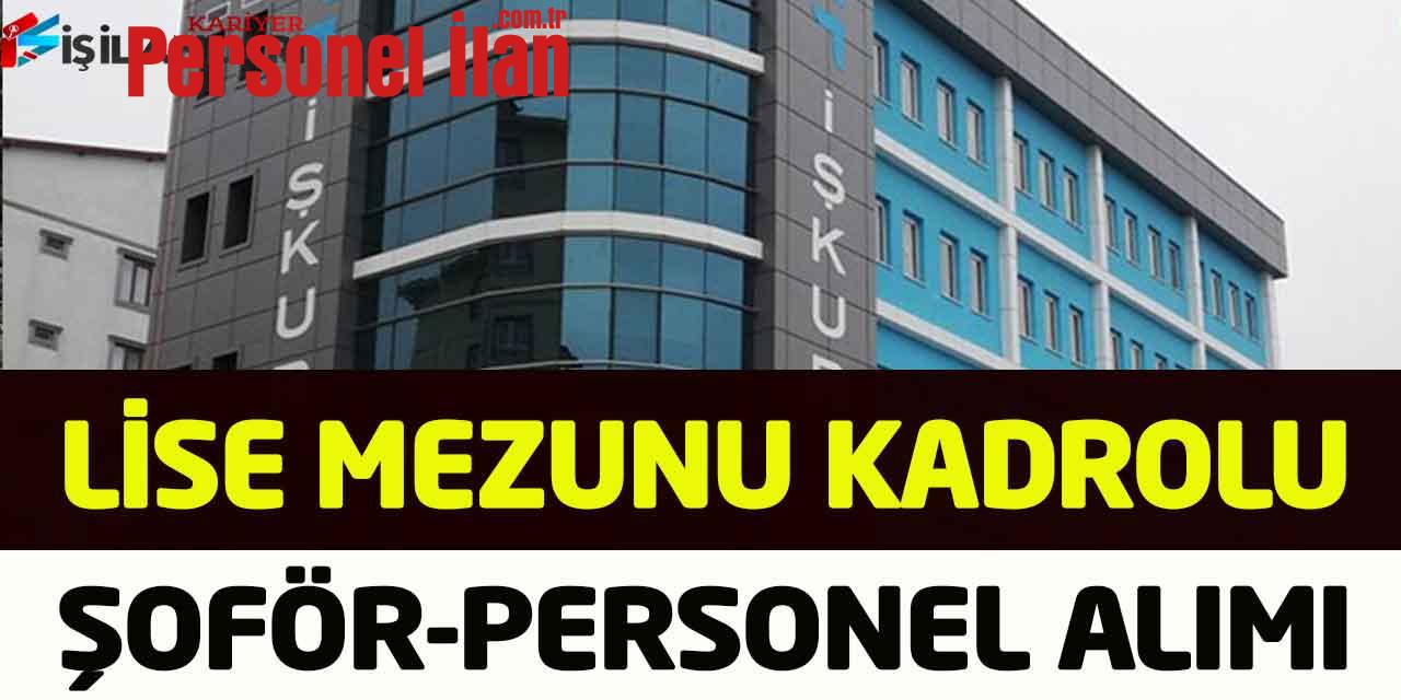 Belediye Başkanlığı Daimi Kadrolu Lise Mezunu Şoför Personel Alımı