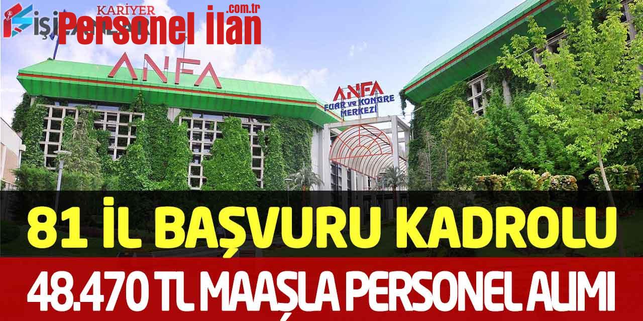 Büyükşehir Belediye 48.470 Liraya Kadar Maaşla Kadrolu Personel Alımı