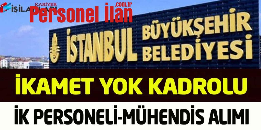 Büyükşehir Belediyesi Daimi Kadro Kamu Personel Alımı İŞKUR 2022