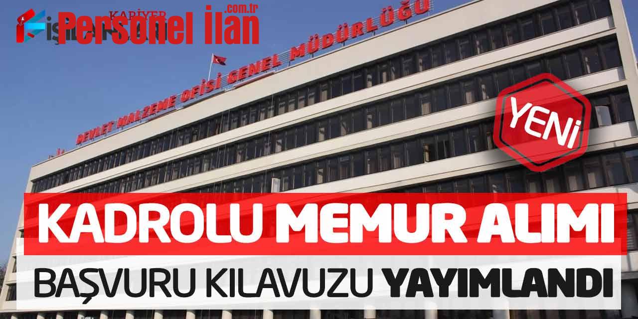 DMO Kadrolu Memur Alımı Yapacak! Yeni Başvuru Kılavuzu Yayımlandı