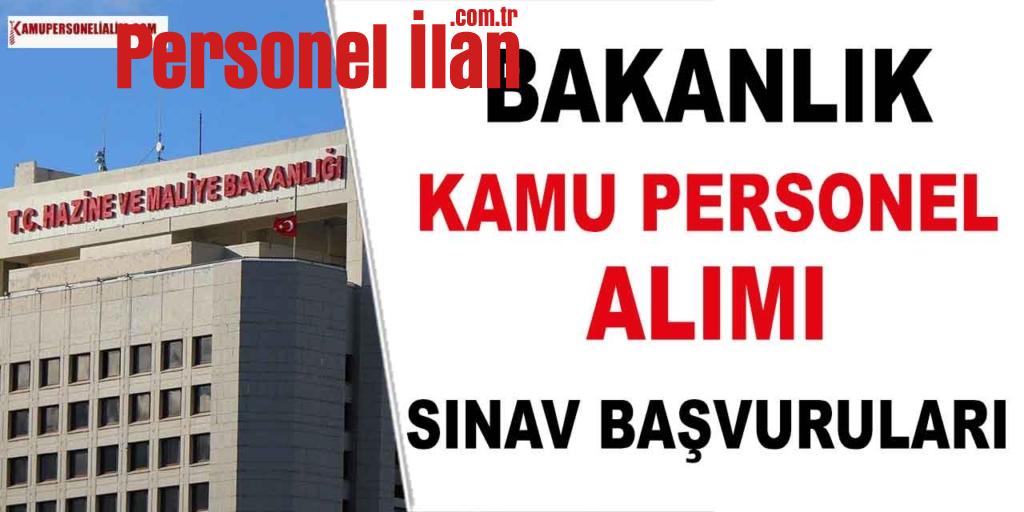 Hazine ve Maliye Bakanlığı 70 Kamu Personeli Alacak! (İç Denetçi)