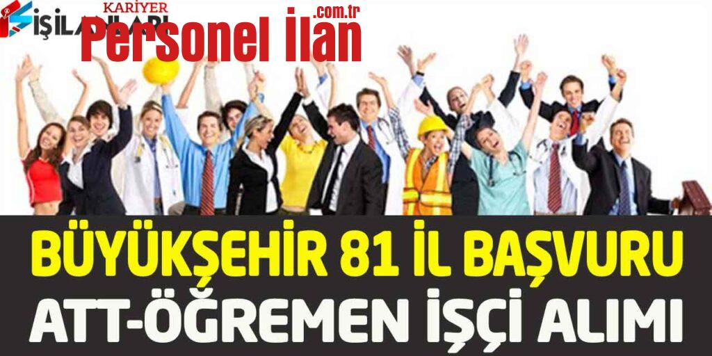 İBB 50 Yaş Sınır En Az Lise ATT-Öğretmen Personel Alımı İkamet Yok