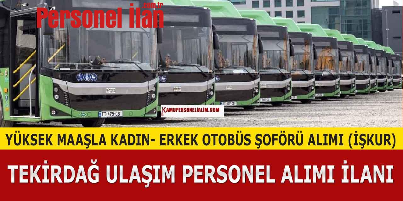 İŞKUR Üzerinden 42 İşçi Alımı Yapılacak! 14 Kasım (Tekirdağ)