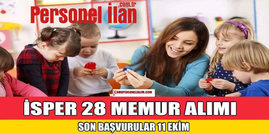 İSPER 9700 TL Maaş ile Memur Alacak