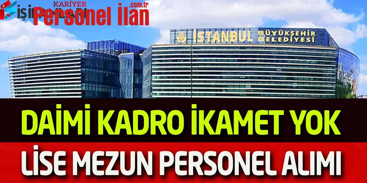 Kamu Kurumu Daimi Kadrolu Destek Personeli Alımı İkamet Şartı Yok