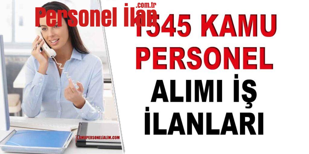 Kamuya 1545 Devlet Personeli Alımı Başvuruları Başladı