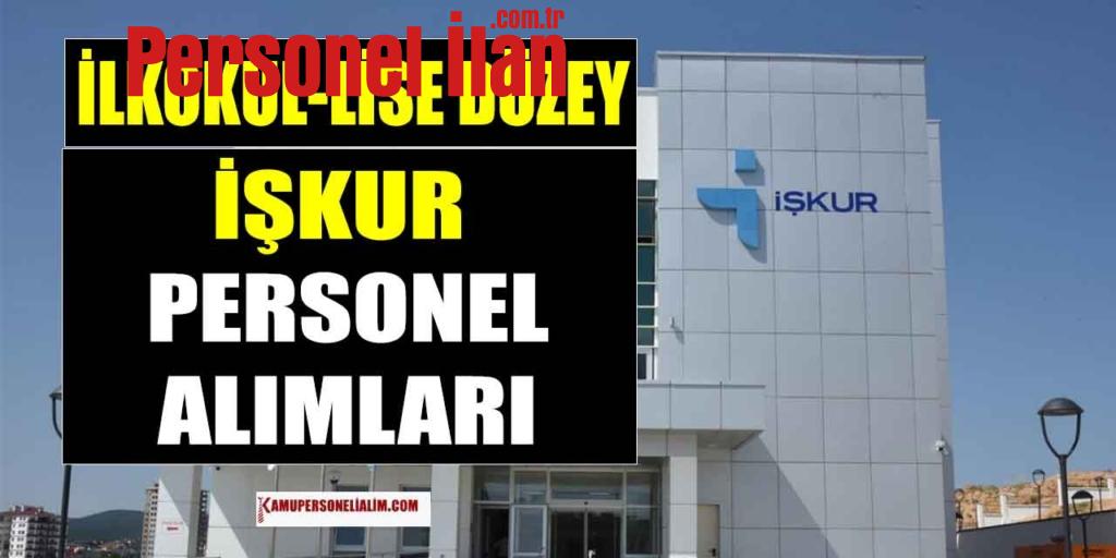 Kamuya İlkokul, Lise, Önlisans ve Lisans Mezunu Kamu İşçi Alımı 28 Ekim