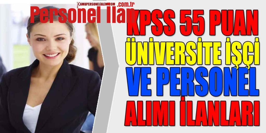 Mülakat Şartsız KPSS 55 Puanla Güncel Memur Alımı Açıkladı!