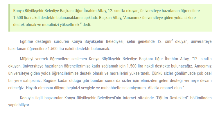 O belediye öğrencilere 1500 TL burs vereceğini duyurdu! İşte başvuru ekranı