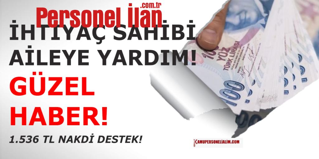 PTT Anında Ödeme Yapıyor! 1.536 TL Yardım Yapılacak