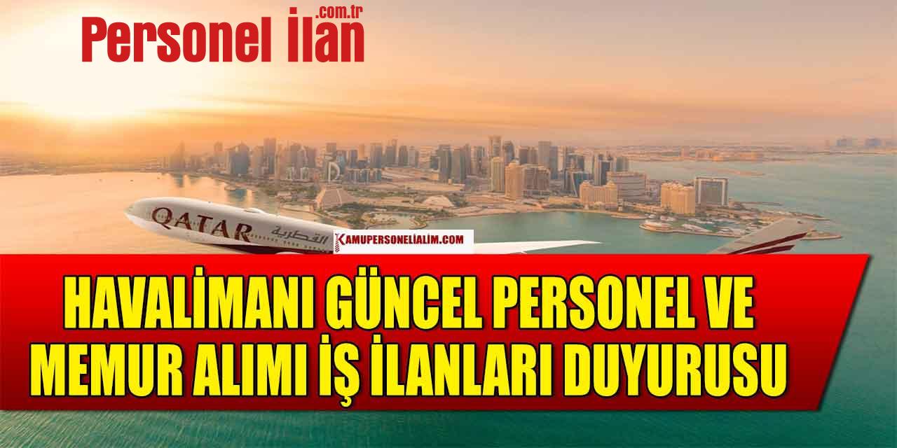 QATAR Airways 10 Bin Kişi Sınavsız Koşulsuz Personel Alımı