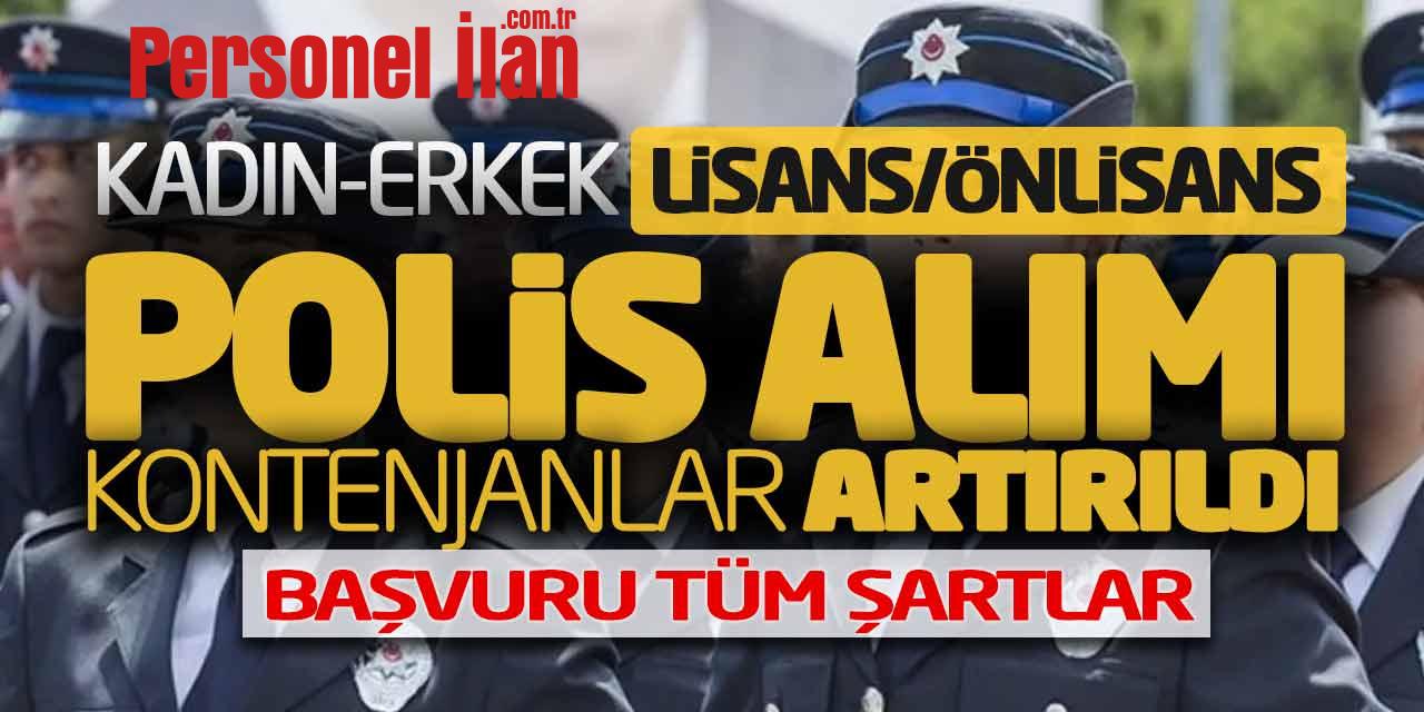 29. Dönem POMEM Polis Memuru Alımı Kontenjanları Artırıldı! Başvuru Tüm Şartlar