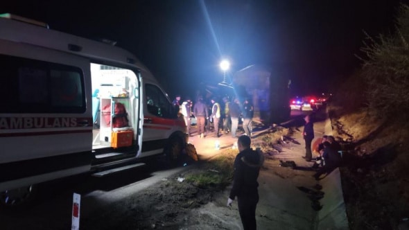 Amasya'daki Kazada Minibüs Şoförü 8'de 8 Kusurlu Bulundu