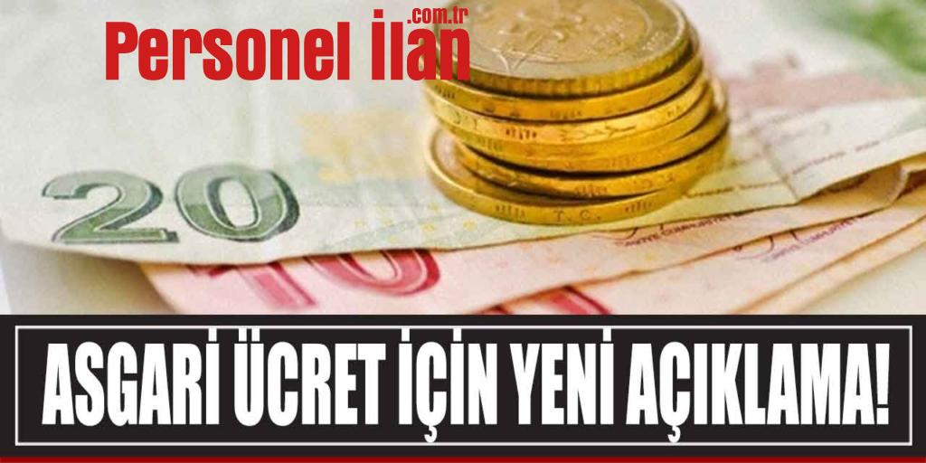 Asgari Ücret İçin Yeni Açıklama! Bu Sefer Türk-İş