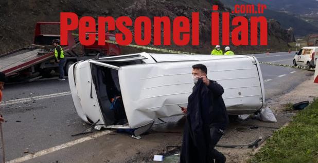 Bingöl’de Panelvan ile Otomobilin Çarpıştı; 1 Kişi Yaralandı