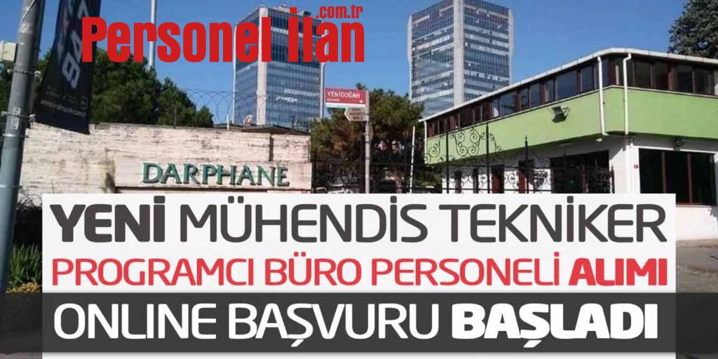 Darphane Yeni Mühendis Tekniker Programcı Büro Personeli Alımı Online Başvuru
