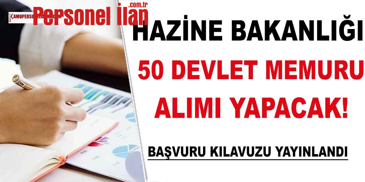 Hazine ve Maliye 2021-2022 KPSS ile 50 Devlet Memur Alımı