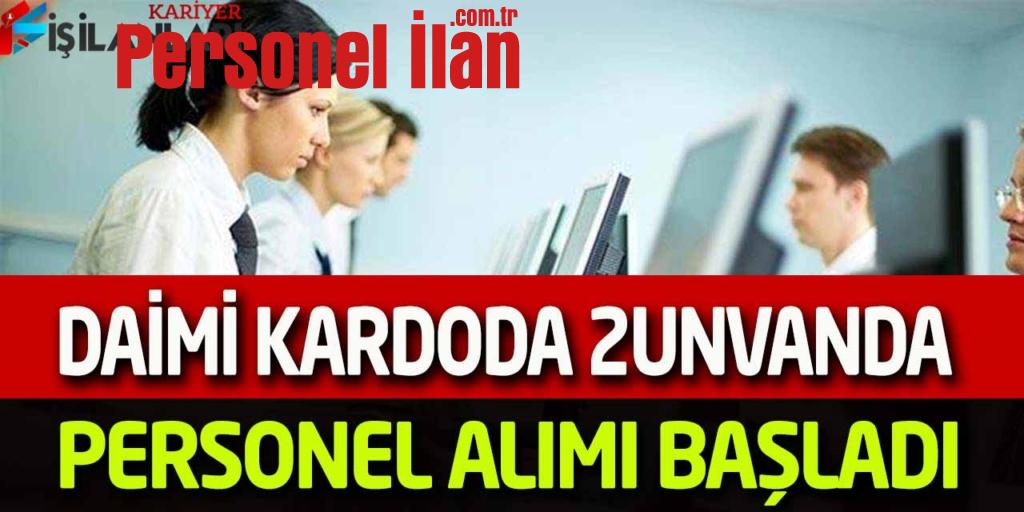 Kamu Kurumu Daimi Kadro Büro ve Öğretim Görevlisi Alımı Güncel İlan