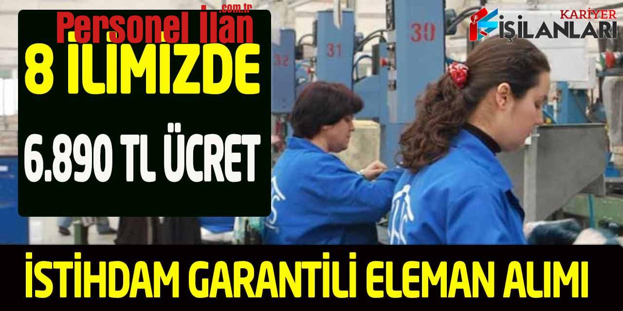 Türkiye İş Kurumu (İŞKUR) 8 Şehirde 6.890 TL Ücretle Eleman Alımı
