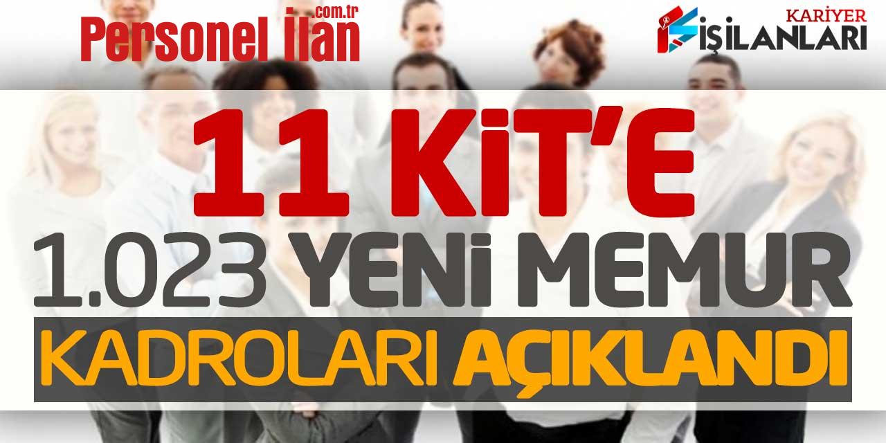 11 Kamu İktisadi Teşebbüsü KİT’e 1.023 Yeni Memur Kadroları Açıklandı