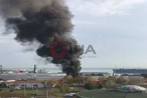 Samsun Limanında Patlama Meydana Geldi
