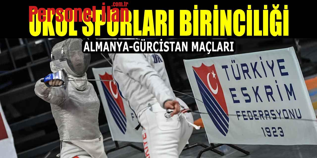Eskirim Almanya ve Gürcistan! Okul Sporları Adıyaman İl Birinciliği Yapıldı