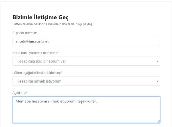 2023 Letgo hesap silme işlemleri! Kalıcı olarak Letgo hesap silme nasıl yapılır? - Resim : 3