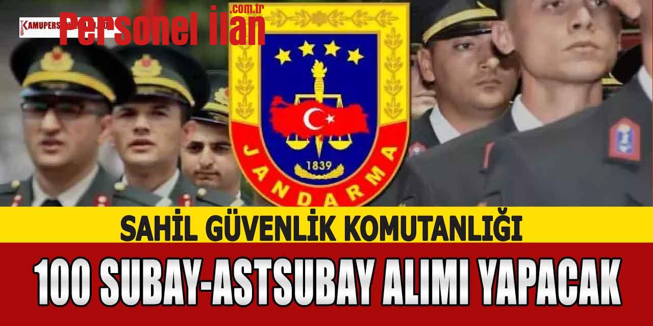 Askeri Personel Alımı! Sahil Güvenlik 100 Subay ve Astsubay Alımı