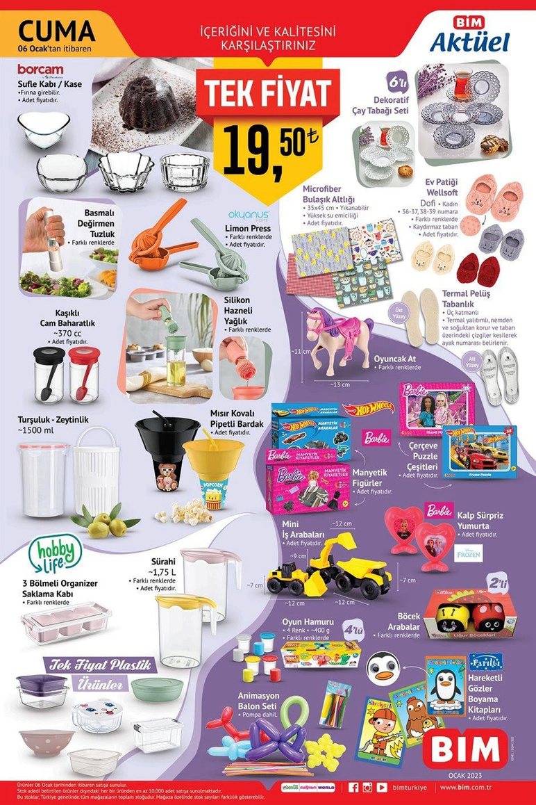 BİM market açıkladı! Ne alırsan al 19,50 TL 49,50 TL 79,50 TL ve 119 TL'den satılacak işte o ürünler
