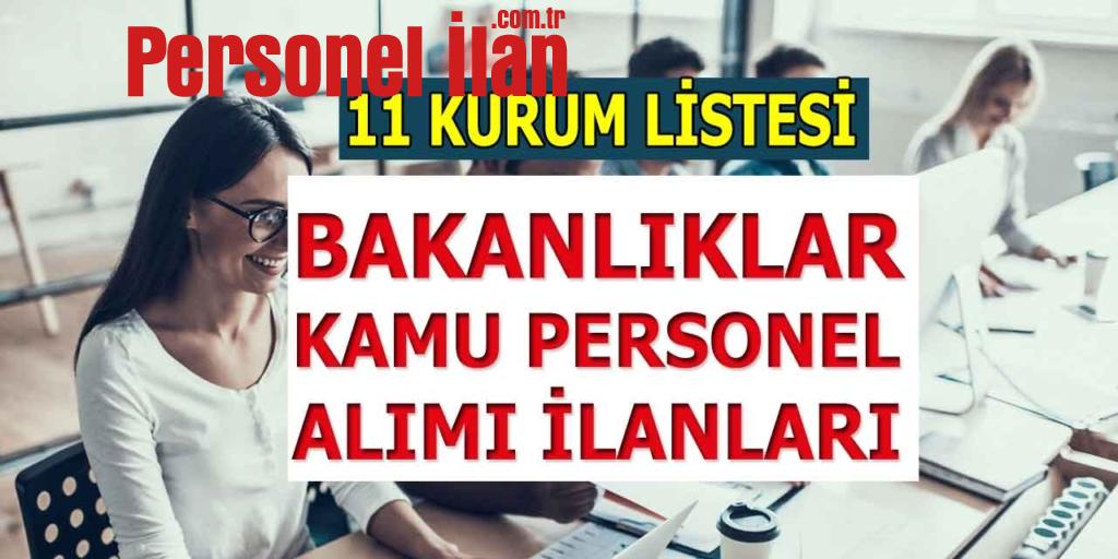 Bakanlıklar Kamu Personel Alımı Atama İlanları 2023 Yılı