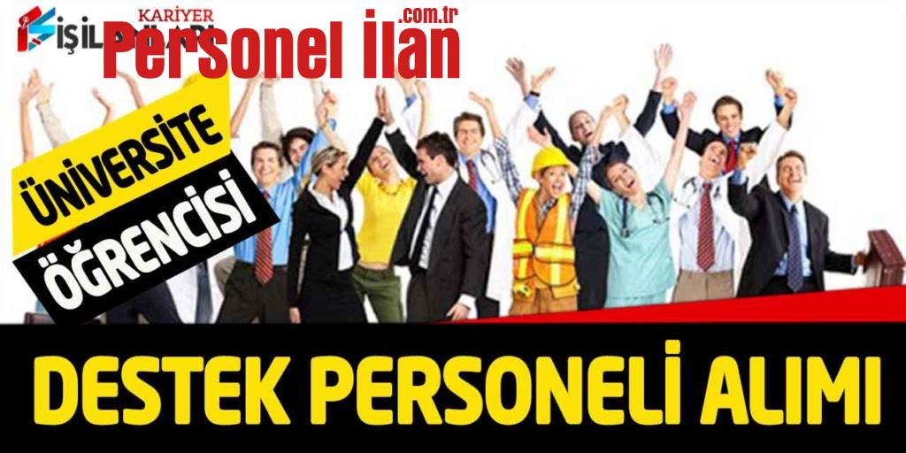 Büyükşehir Üniversite Öğrencisi 10 Destek Personeli Alımı İŞKUR 2022