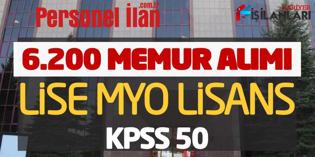 Diyanet 6.200 Memur Alımı Yapacak! Lise Önlisans Lisans KPSS 50