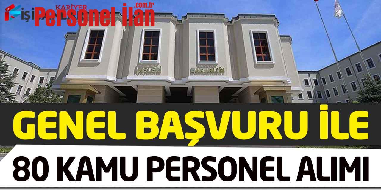 İçişleri Bakanlığı 81 İl Başvuru İle Güncel 80 Kamu Personeli Alımı