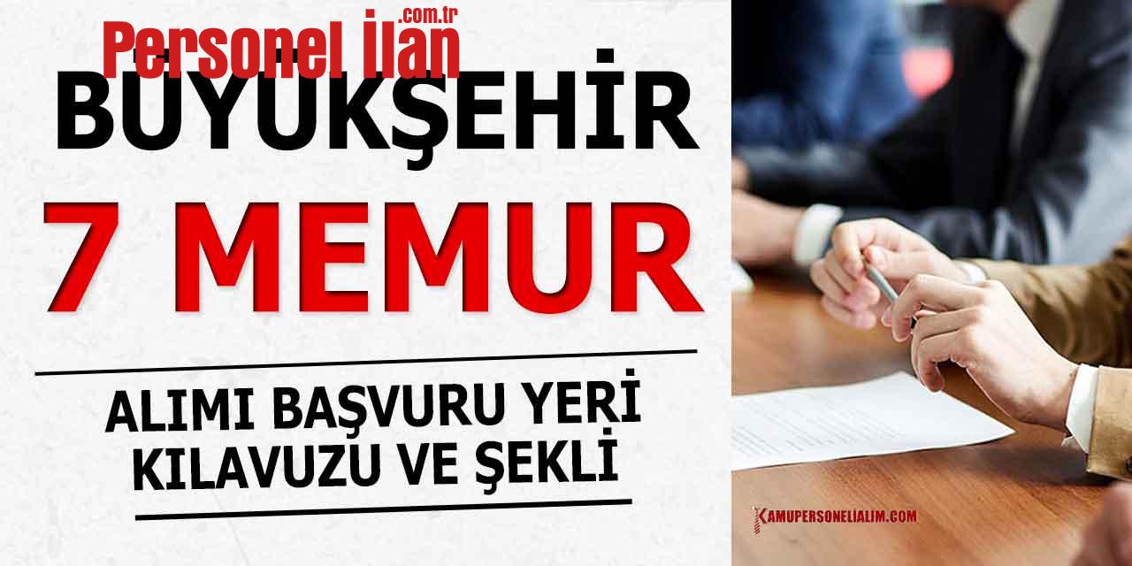 İşe Alım Kariyer! Kocaeli Büyükşehir 7 Devlet Memuru Alacak